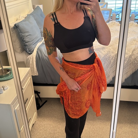 ASOS | Black Double Strap Swim Top - Picture 2 of 8